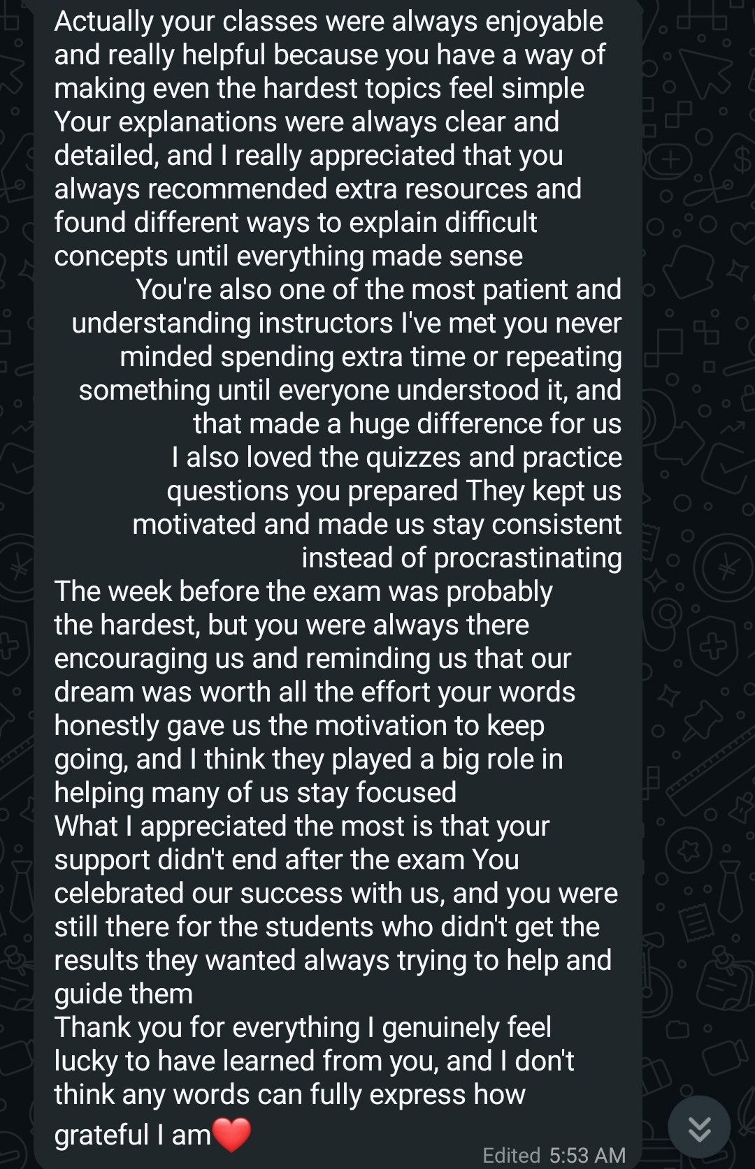 WhatsApp Testimonial Alma Al Ahmad